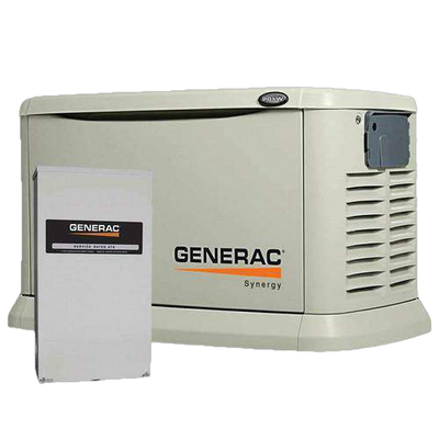 Generac 6055/6098 20kW Synergy Variable Speed Standby Generator w/Smart Transfer Switch New