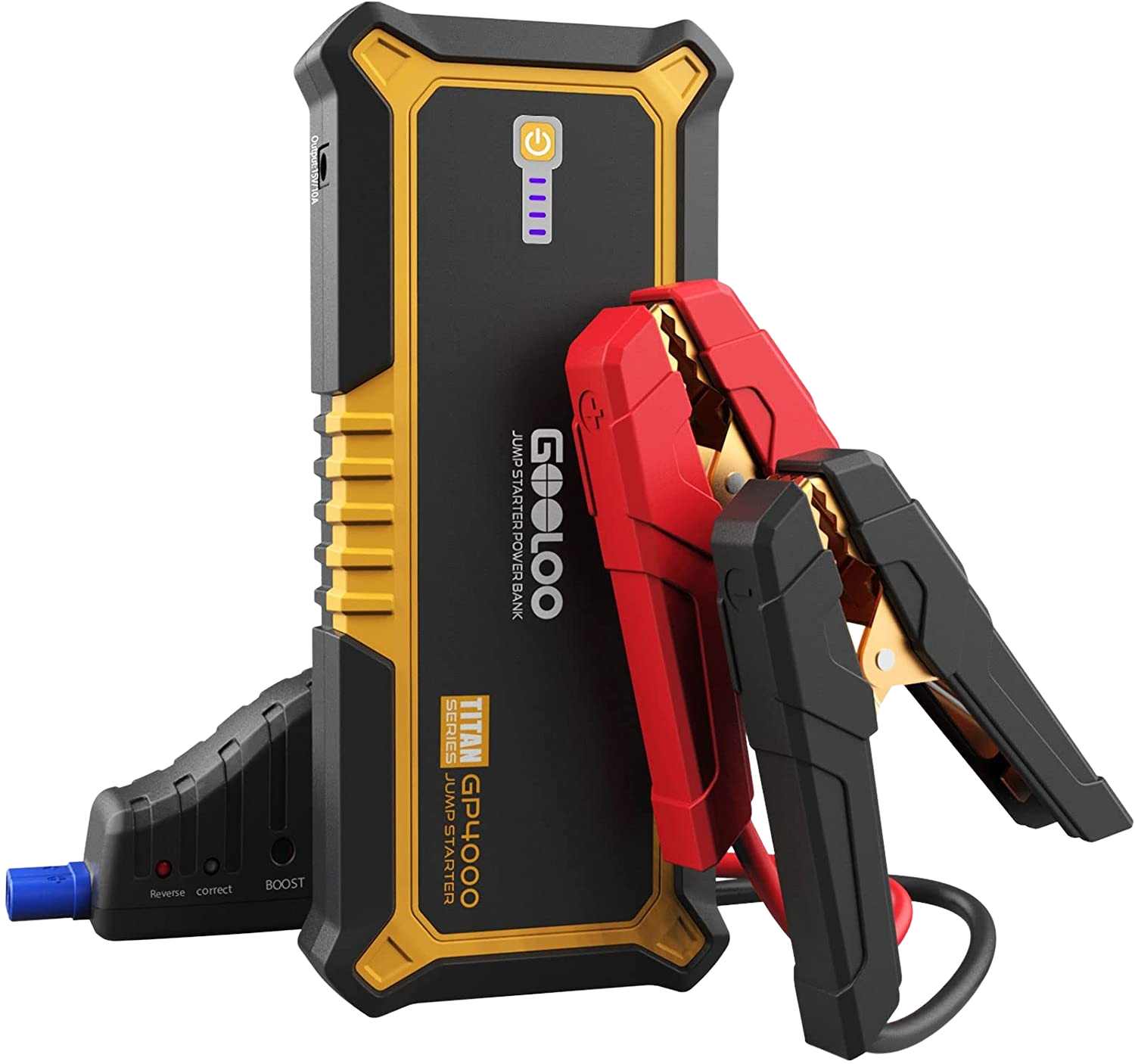 GOOLOO GP4000A Peak SuperSafe Car Battery Jump Starter 26800mAh Sealed New