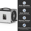 AlorAir Sentinel HD35P 70 PPD Crawl Space Dehumidifier 70 Pints 1000 Sq. Ft. with Pump Hose Memory Starting Auto Defrost New