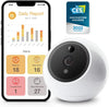 Amaryllo Apollo iBabi Smart 1080p FHD Two-Way Audio 360 Auto-Tracking Baby Monitor White New