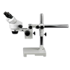 Amscope SM-3B-FRL 7X - 45X Stereo Zoom Boom Microscope Plus Ring Light New