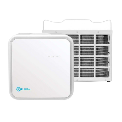 Rollibot Rollicool P800 10000 BTU Smart Alexa Enabled Lightweight Portable Mini Split Air Conditioner with Dehumidifier and Fan New