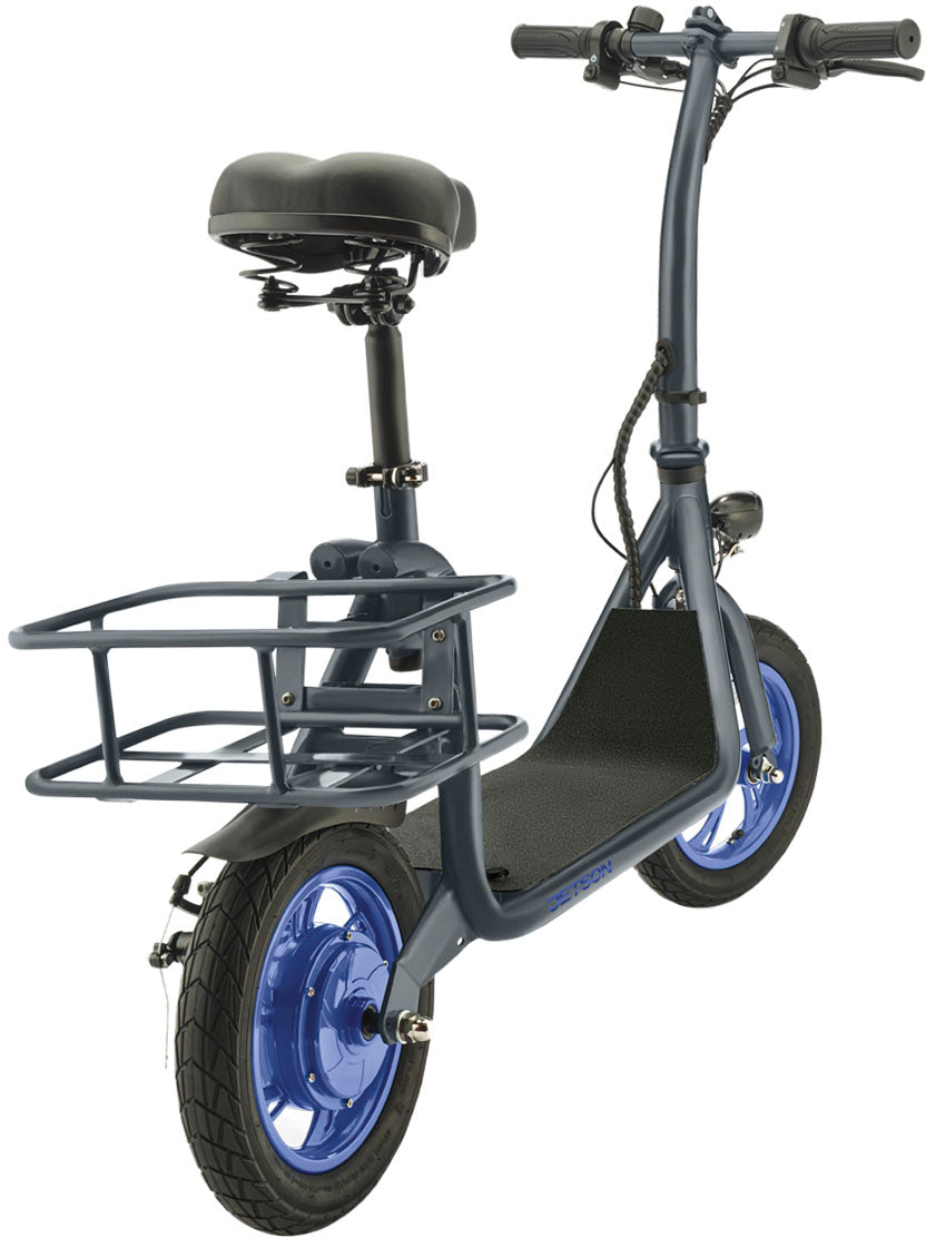 Jetson Ryder Up To 12 Mile Range 15.5 MPH 12" Tires 250W Seated Electric Scooter New