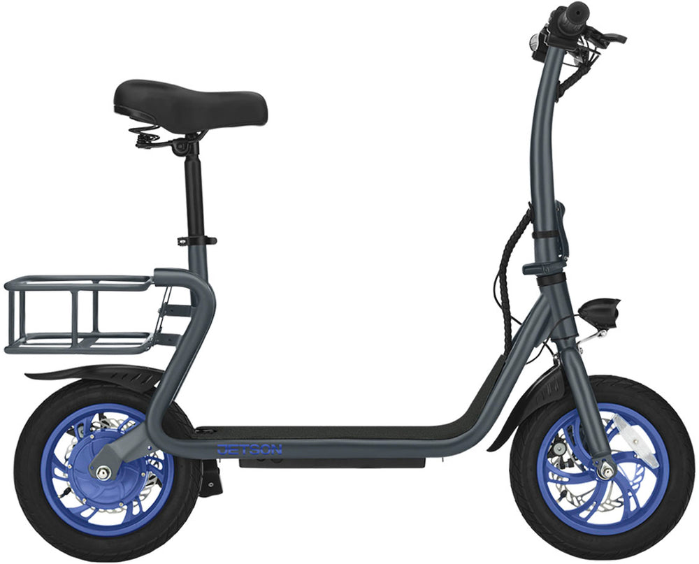 Jetson Ryder Up To 12 Mile Range 15.5 MPH 12" Tires 250W Seated Electric Scooter New