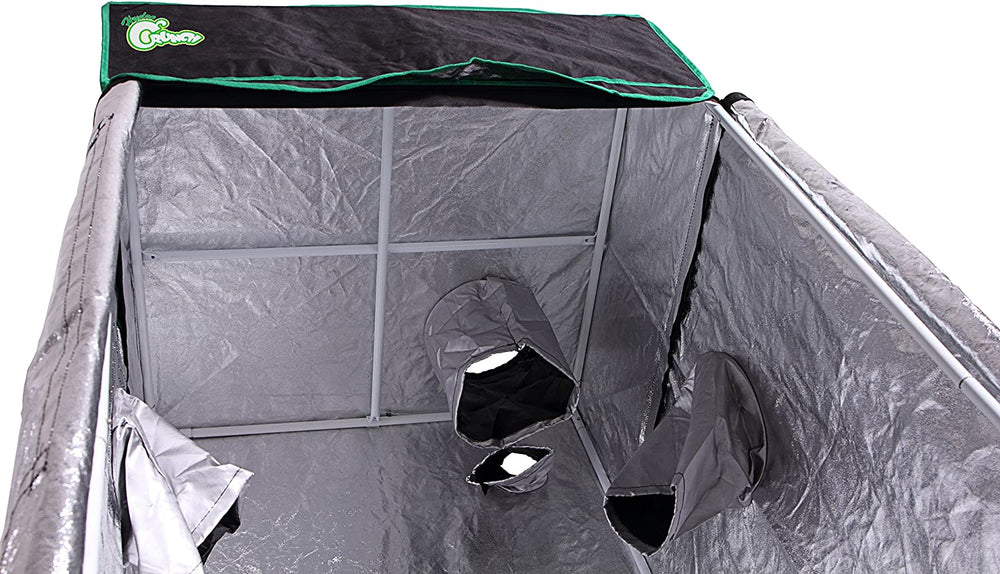 Hydro Crunch D940008500 2.5 ft. x 2.5 ft. x 6 ft. Heavy Duty Grow Room Tent New