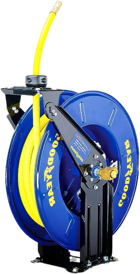 Goodyear Industrial Retractable Air Hose Reel Dual Arm 1/2