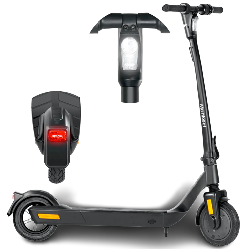 Mankeel Steed 45KM Range 30KM/h 10" Tires Electric Scooter Black New