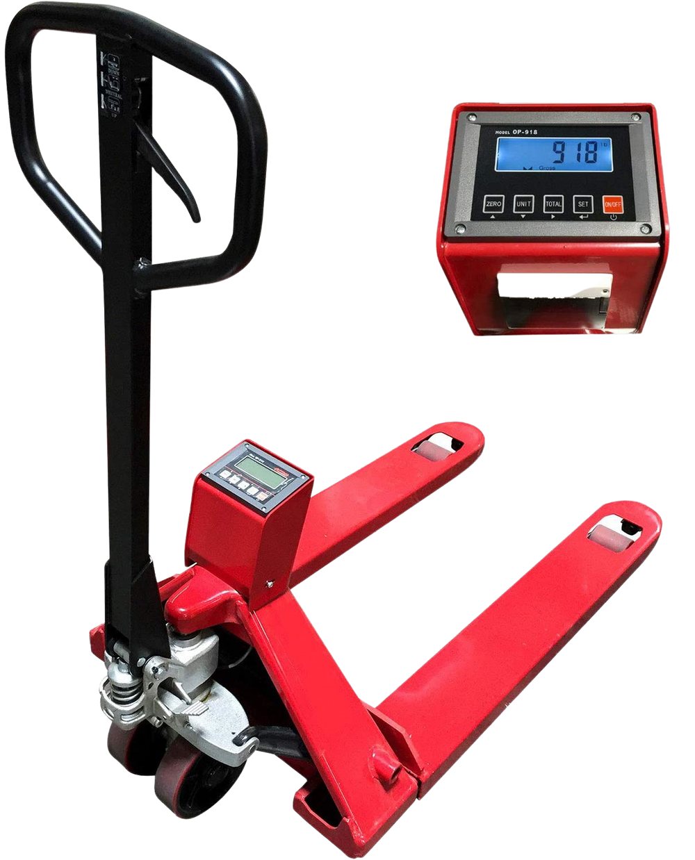 PEC Scales Pallet Jack Truck with Built-in Scale Capacity 5000 lbs New
