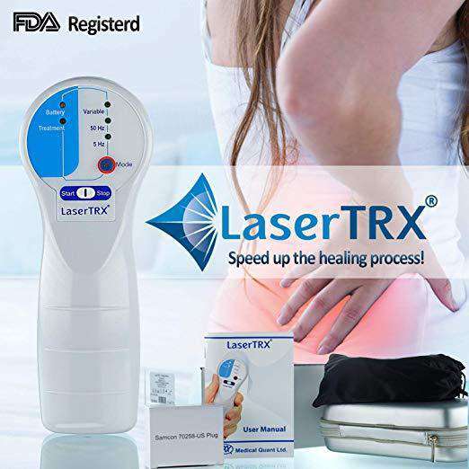 LaserTRX LLLT Pain Relief Cold Low Level Laser Therapy Device White New