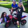 Burromax TT250 24V 250W Kids Off Road Electric Ride On Mini Pocket Dirt Bike Black New