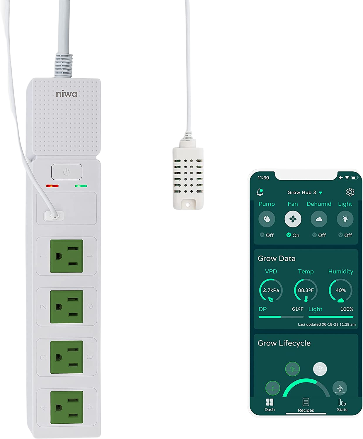 Niwa Grow Hub+ Smart Automation and Monitoring System New