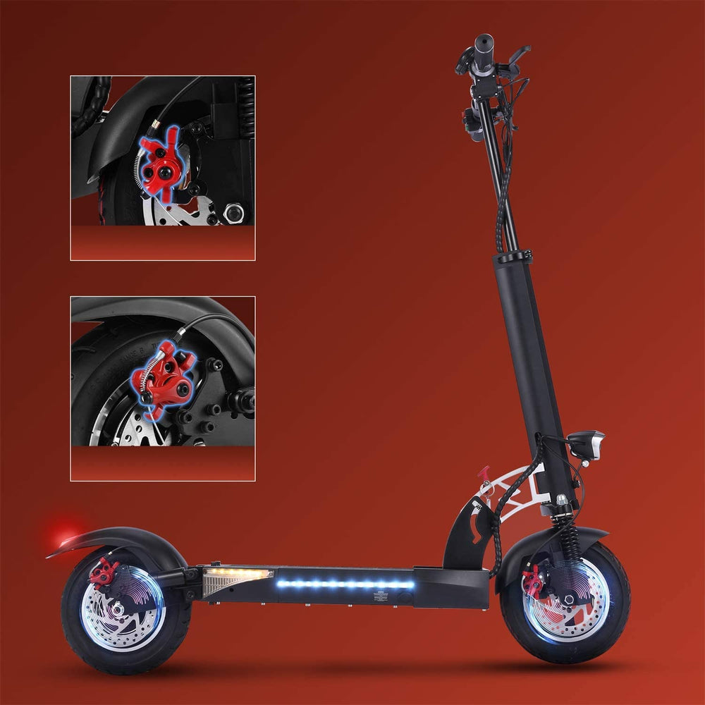 Speedrid S1-MAX Up To 38 Mile Range 18.6 MPH 10" Tires 500W 36V Electric Scooter New