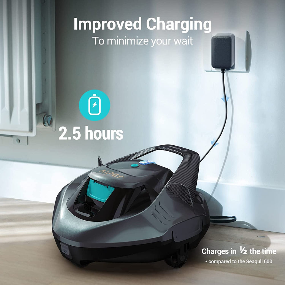 Aiper SEAGULL-SE Floor Cleaning Cordless Robotic Pool Cleaner Gray New