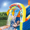 BANZAI 90325 Plummet Falls Adventure Slide Inflatable Water Park Multicolor New