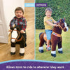 PonyCycle Ux421 Ride On Horse Chocolate Medium New