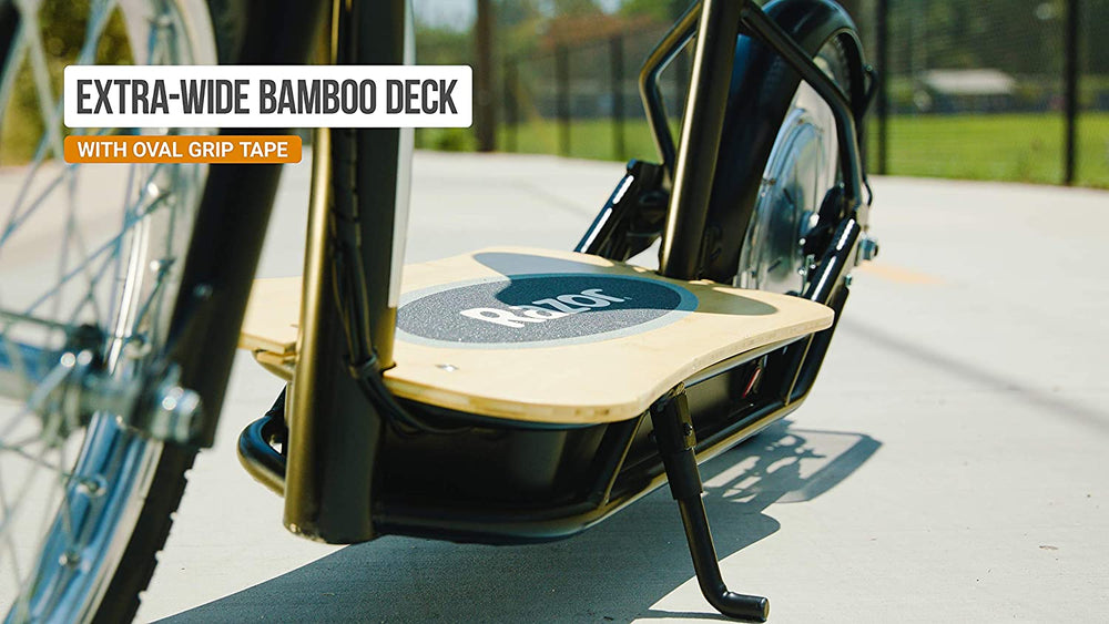 Razor EcoSmart Metro HD Up to 12 Mile Range 15.5 MPH 16" Tires Electric Scooter Black New