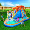 BANZAI 90325 Plummet Falls Adventure Slide Inflatable Water Park Multicolor New