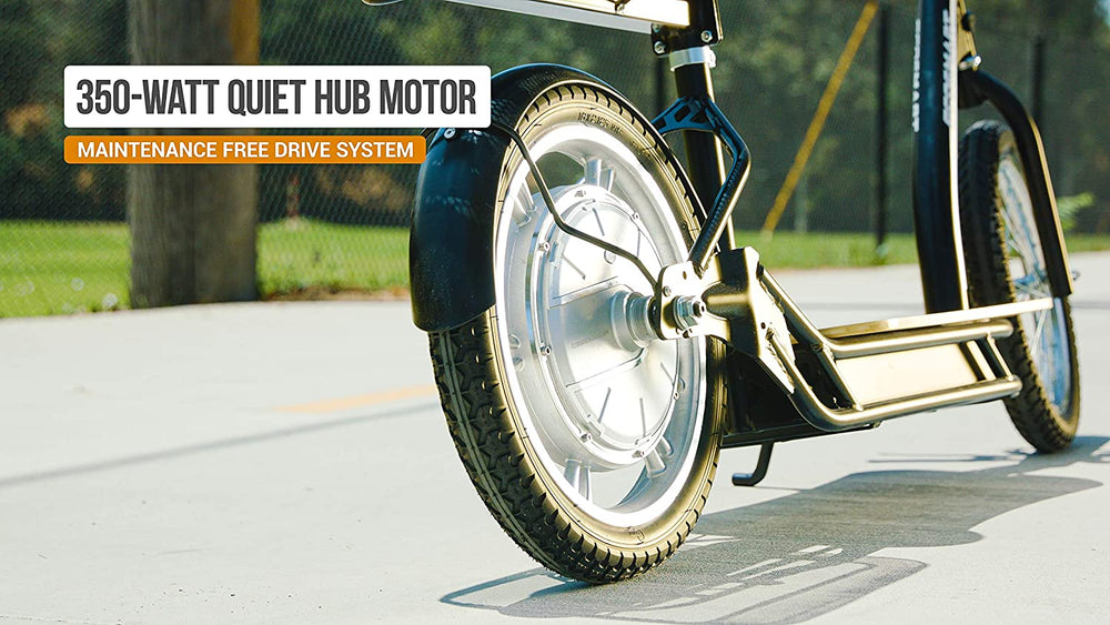 Razor EcoSmart Metro HD Up to 12 Mile Range 15.5 MPH 16" Tires Electric Scooter Black New