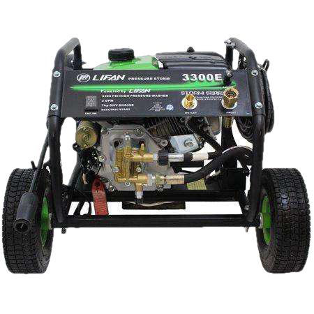 Lifan 3300 PSI Electric Start Pressure Washer LFQ3370E-CA New