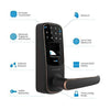U-Tec UL3 BT (2nd Gen) Smart Lever Lock in Aged Bronze New