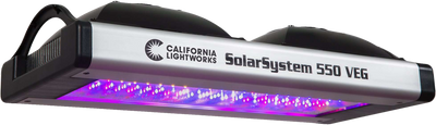 California Lightworks SolarSystem SS550VEG 550 LED Grow Light Vegetative Spectrum New