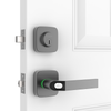 U-Tec COMBO Bluetooth Enabled Fingerprint and Key Fob Two-Point Smart Lock in Black New