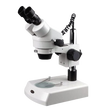 Amscope SM-2B 7X - 45X Binocular Stereo Zoom Microscope with Dual Halogen Lights New