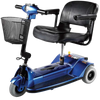 New Zip'r 3 Travel Mobility Scooter Blue New