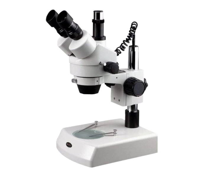 Amscope SM-2TX 3.5X - 45X Trinocular Stereo Zoom Microscope with Dual Halogen Lights New