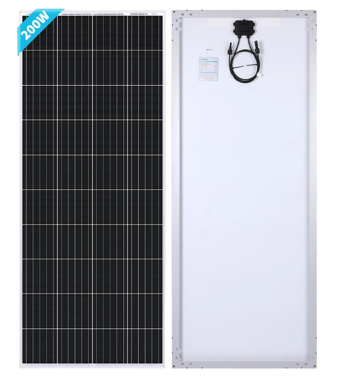 Renogy RSP200D-US 200 Watt 12 Volt Monocrystalline Solar Panel New