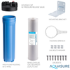 Aquasure AS-F120SCP Fortitude V Series 20 Inch High Flow Whole House Sediment And Carbon Dual Purpose Water Filter New