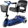 Zip'r 3-Wheel Travel Mobility Scooter Blue Open Box