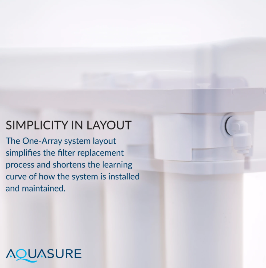 Aquasure AS-PR75AK Premier Series 75 GPD Under Sink Reverse Osmosis Water Filtration System New
