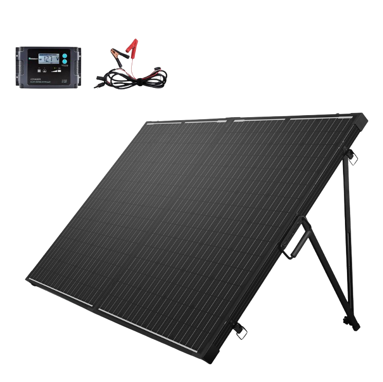 Renogy RNG-KIT-STCS200D-VOY20-US 200 Watt 12 Volt Monocrystalline Foldable Solar Suitcase New