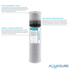 Aquasure AF-CB5-4520 Fortitude V Series 20 Inch High Flow 5 Micron Carbon Block Filter New