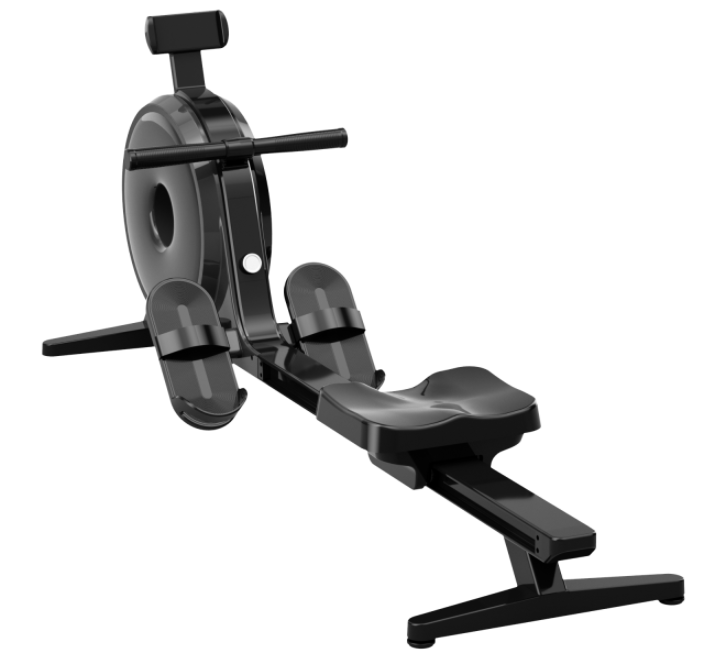 OVICX OS-ROWINGM-R200 Single Track Foldable Indoor Poly-V Belt Drive Rowing Machine With LCD Display New