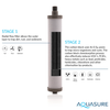 Aquasure AS-D100MCB Dash Series Microban Carbon Block Filtration Countertop Water Filter New