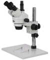 Amscope SM-1TZ 3.5X - 90X Trinocular Inspection Microscope with Super Large Stand New