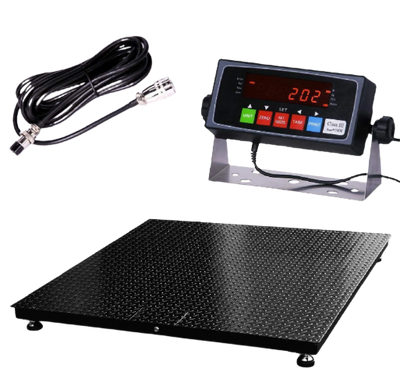 PEC Scales NTEP Certified Legal for Trade Floor Heavy Duty Industrial Pallet Scale with Indicator New