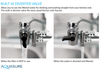 Aquasure AS-D200UF Dash Series Advanced Ultra Filtration Countertop Water Filter New