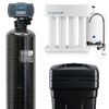 Aquasure AS-PR75HS48D 48,000 Grain Whole House Water Softener and Reverse Osmosis Drinking Water Filter Bundle New