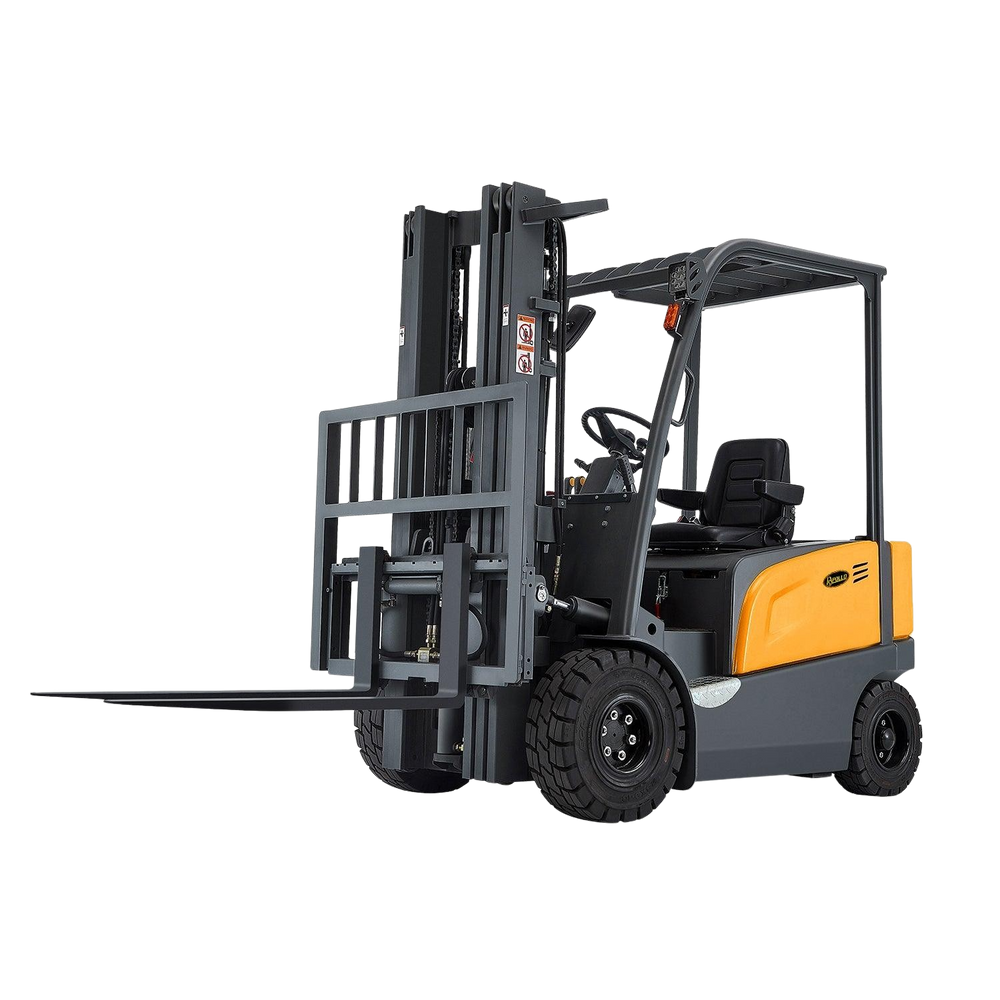 Apollolift A-4001 4 Wheel Electric Forklift 197" Lift 5500 lbs. Capacity New