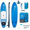 Freein 10' 2" Explorer Inflatable SUP Stand Up Paddle Board Package Dual Action Pump Camera Mount Blue New