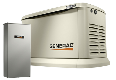 Generac 7291 Guardian 26kW Standby Generator WiFi w/ 200 Amp Automatic Transfer Switch New
