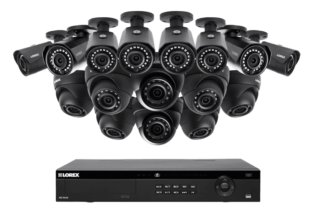 Lorex HDIP1688DW 16 Camera 16 Channel Weatherproof 2K Resolution Surveillance Security System New