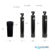 Aquasure AS-HS64FM Harmony Series 64,000 Grain Water Softener with Fine Mesh Resin for Iron Removal New