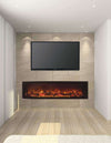 Modern Flames 100 Inch Landscape Full View 2 Series Electric Fireplace New