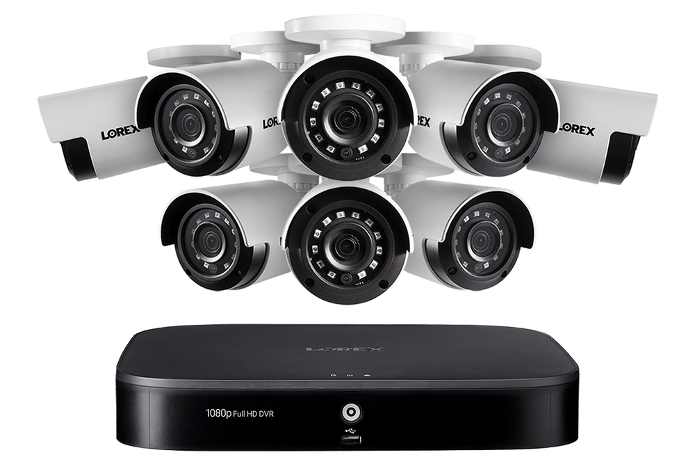 Lorex LX1081-88 8 Camera 8 Channel 1080P 1TB IP Security Surveillance System New