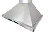 Xtreme Air USA PX15-W30 30 Inch 900 CFM LED Lights Stainless Steel Seamless Body Wall Mount Range Hood New
