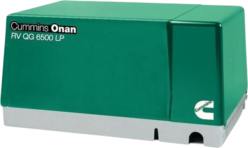 Cummins Onan QG 6500 6.5kW RV Generator 6.5HGJAB-1272 RV Propane Single Phase 120 Volt Air Cooled New